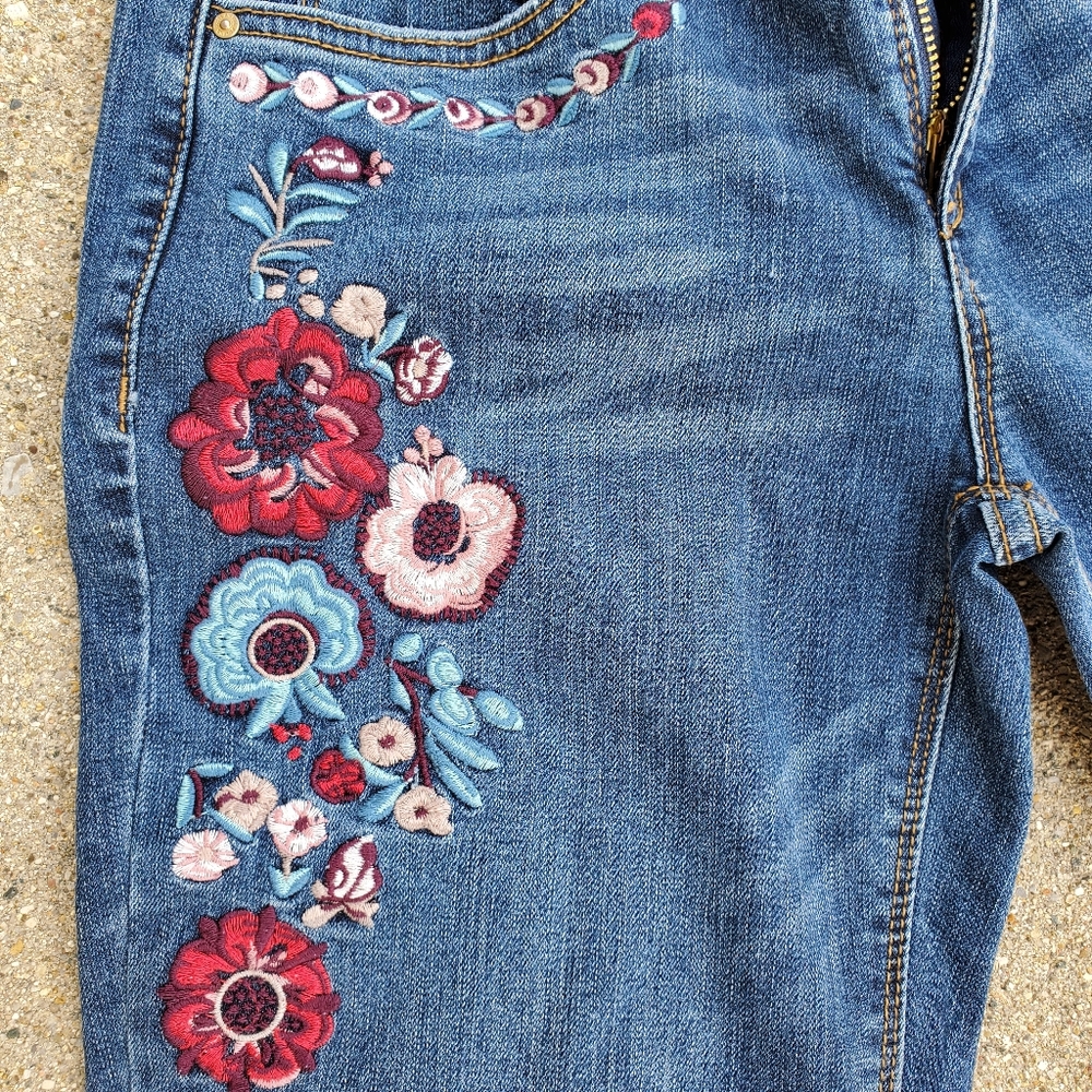 🥳🎈HOST PICK!🎈🥳   ❤ VINTAGE AMERICA BESTIE JEAN SIZE 4R ❤ - Picture 2 of 6